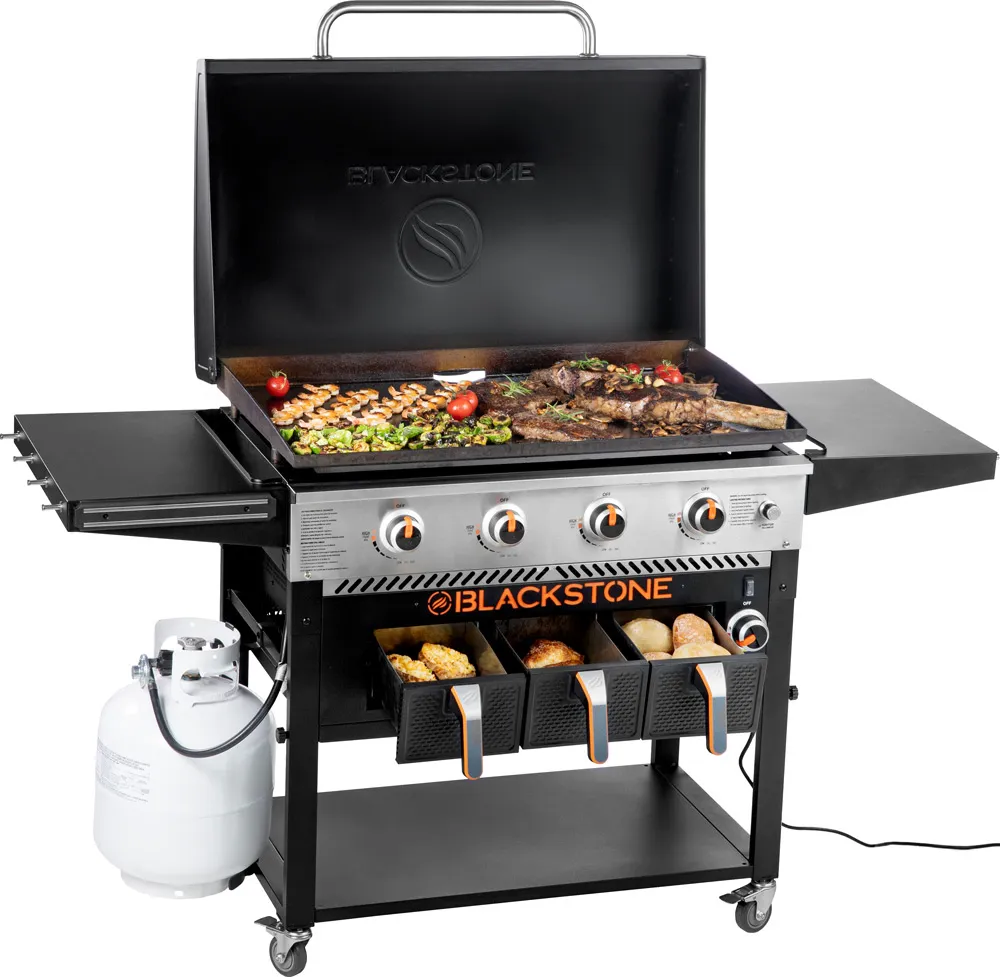 Blackstone Air Fryer with food