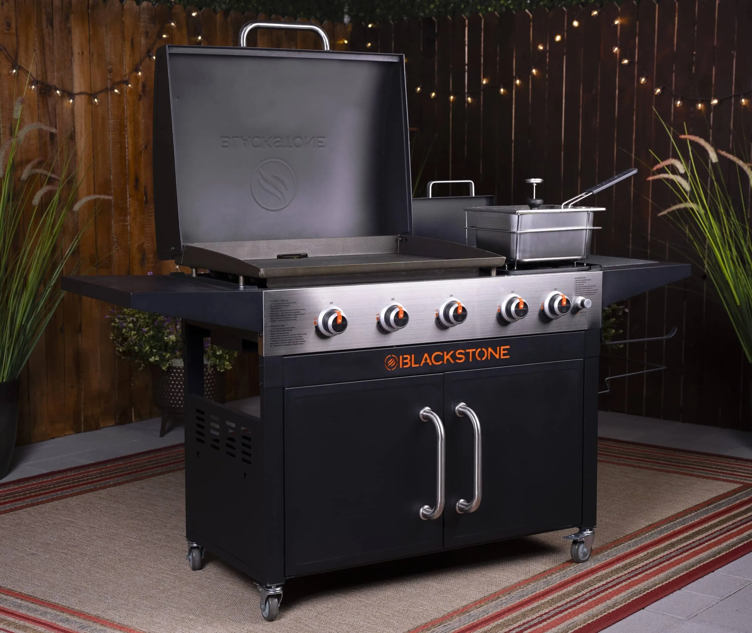 Blackstone Range Top Combo - 28" Griddle with Bonus Fryer