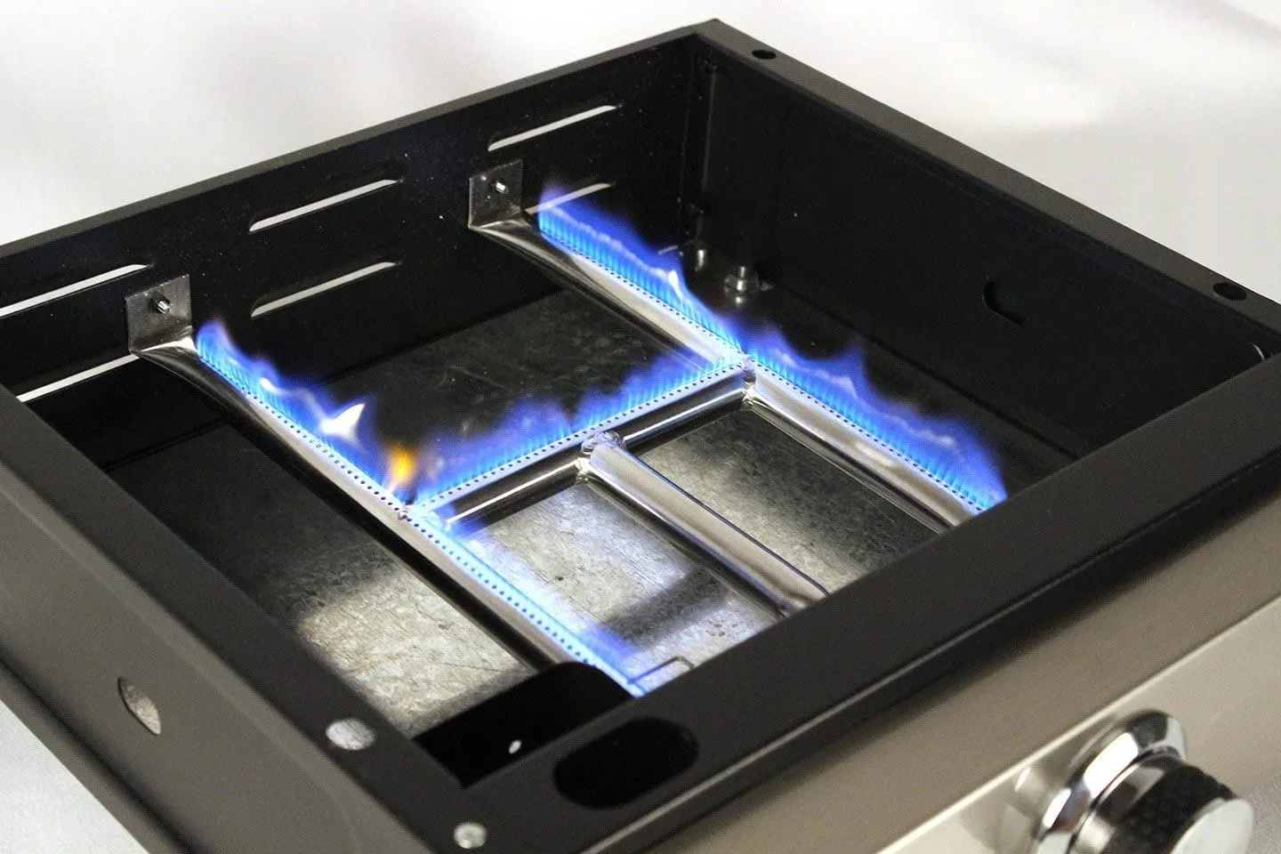 Tabletop griddle burners