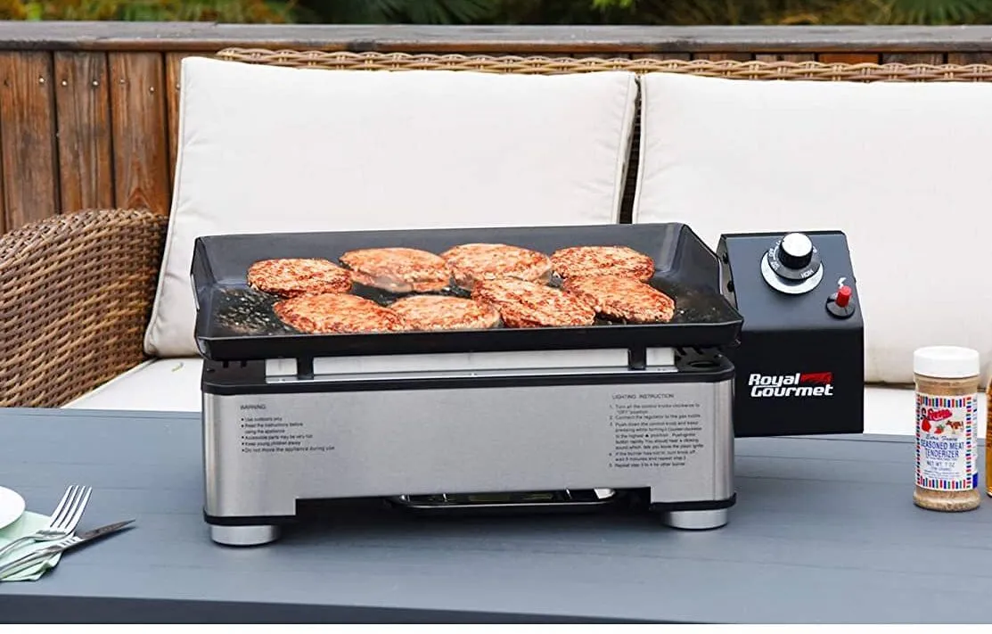 Royal Gourmet PD1202S 18-Inch Tabletop Gas Griddle