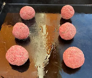 Smash Burger Balls