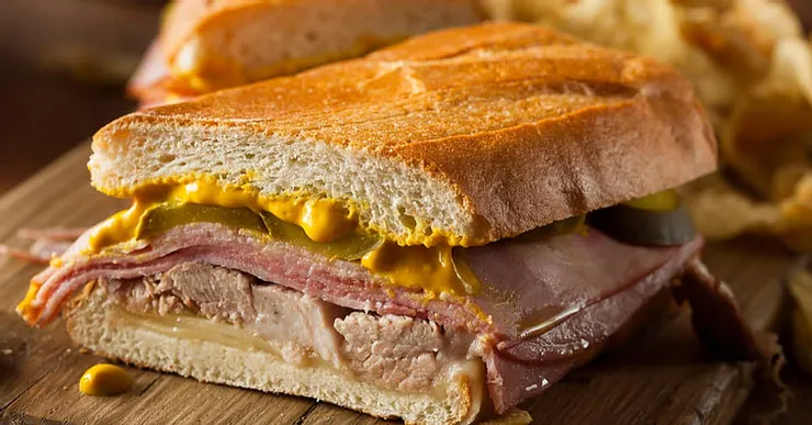 Blackstone Griddle Cuban sandwich